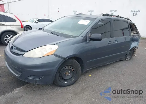 2006 Toyota Sienna Ce z USA, uszkodzony, nr VIN 5TDZA23C46S575682